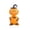B, variant on Hometravel Halloween Pumpkin Figurines, Resin Cute Mini Doll Ornaments, Fall Decor for Tabletop, Shelf, Indoor Outdoor Party Accent