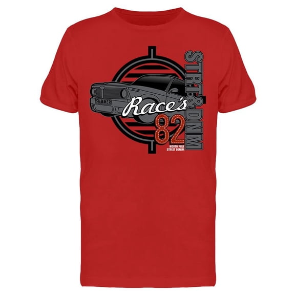 Races, Strt And Dnm T-Shirt Men -Image by Shutterstock, Male XX-Large