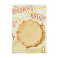 thumbnail image 1 of Realistic Food Themed Sticky Notes Mini Memo Pad for Journaling and Use, 1 of 5