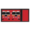 thumbnail image 2 of POLERO Polyester Fabric Children's Wallet with Magic Sticker Closure, Youth Trifold Pouch for School and Daily Travel, 2 of 4