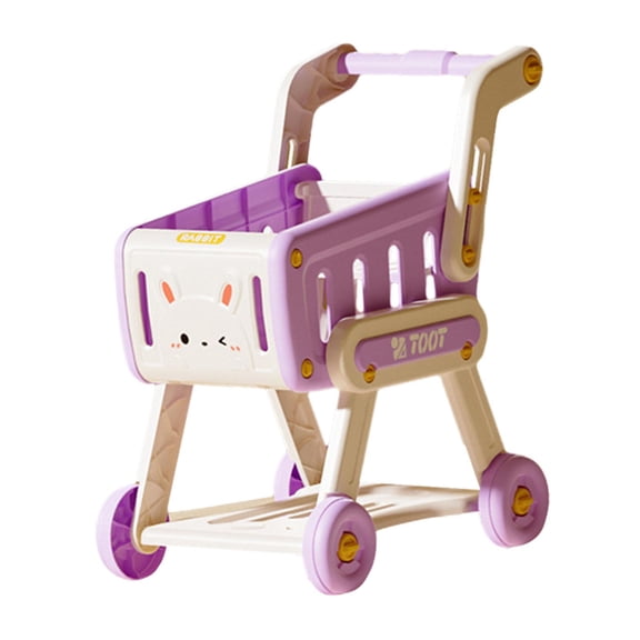 Carrito de compras para niños Strade Fareast Limited juguete de simulación multifuncional Violeta