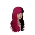 thumbnail image 3 of Movie Draculaura Cosplay Costume Wigs Long Black Pink Heat Resistant Synthetic Hair Halloween Party Role Play Carnival Props, 3 of 4