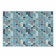 thumbnail image 1 of Abstract Cutting Board, Grunge Retro Pattern with Circles Large Dots Rounds Art, Decorative Tempered Glass Cutting and Serving Board, Small Size, Pale and Sky Blue Mauve, by Ambesonne, 1 of 1