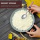 thumbnail image 4 of 5pcs Stainless Steel Spoons Dessert Scoops with Wood Handles (Assorted Color), 4 of 4