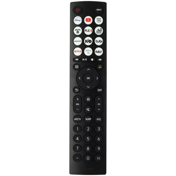 Hisense OEM Remote Control (EN2D36H) with Disney+/Peacock/Netflix Keys - Black (Used)