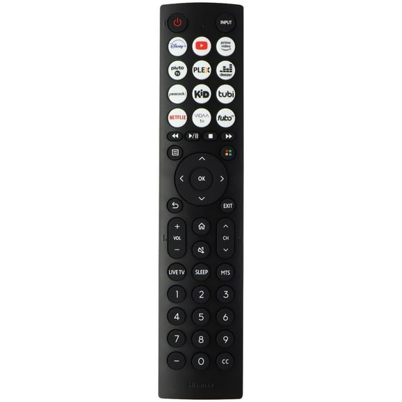 Hisense Télécomman OEM (EN2D36H) avec Touches Disney+/Peacock/Netflix - Noir (Utilisé)