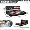 thumbnail image 7 of XYZCANDO Old American Flag RV Dinette Cushion Covers Comfortable Couch Cushion Covers Universal Camper Accessories Washable Furniture Covers for Sofa and Loveseat Red, 7 of 7