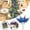 Blue, variant on Artificial Flowers,Christmas Glitter Berries Stems 7.8Inch Artificial Christmas Picks For Christmas Tree Ornaments DIY Xmas Wreath Crafts Holiday And Home Decor