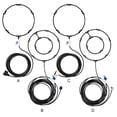 thumbnail image 4 of relayinert Stay Cool Even In Hottest Weather With Fan Misting System Not Rust Cooling System With Outdoor Plastic double ring, 4 of 6