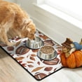 thumbnail image 2 of Fall Dog Food Mats for Floors, Absorbent Dog Bowl Mats for Food and Water, Quick Dry Pet Cat Food Mat Non-slip Dog Accessories Pet Supplies, 2 of 6