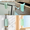 thumbnail image 3 of Door Hinge Cover - Door Pinch Guard,Hanging Silicone Pinch Guard and Anti Slam Stopper,Baby Proofing to Keep Open Stop from Slamming 3pcs, 3 of 7