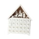 thumbnail image 5 of Calendario de Adviento con forma de casa, decoración navideña, 24 cajones, ideal para estantería, sala de estar, mesa de centro., 5 of 9