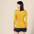thumbnail image 3 of walmart Essentials Womens 3/4 Sleeve Boatneck T-Shirt, 3 of 8