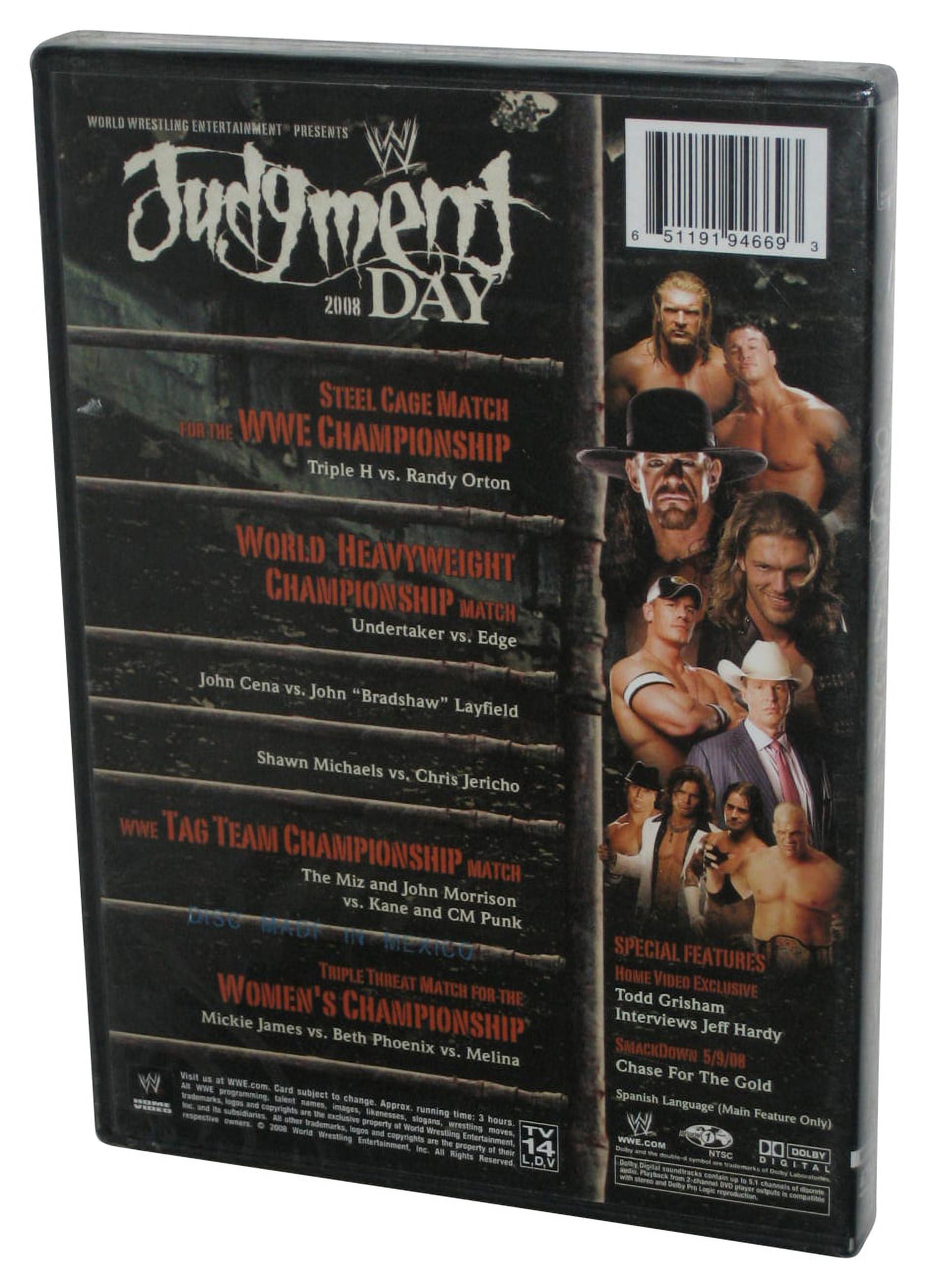 Pre-Owned WWE: Judgment Day 2008 [DVD] - Walmart.com