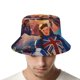 thumbnail image 4 of ¿Qué Pasaría Si…? Sombrero bucket para adultos, gorra de protección solar, sombrero de pescador plegable para viajes al aire libre, pesca y actividades de verano, 4 of 6