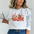 thumbnail image 4 of Valentine English Bulldogs and Coffee Sweatshirt, 4 of 8