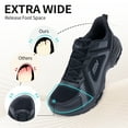 thumbnail image 3 of Artlea Wide Toe Box Men’s Walking Shoes with Arch Support Orthotic Sneakers for Plantar Fasciitis Athletic Men's Running Shoes for Foot Pain Relief, US Size 11.5, 3 of 7