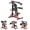 Shoulder Press Machine, variant on YODOLLA Chest Fly and Reverse Delt Machine, 450lbs Adjustable Pec Deck Upper Body Workout Equipment for Pectoral and Rear Deltoid for Home Gym