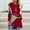 Red, variant on BLTIBY Womens Long Sleeve Sweatshirts Spring Fall Printed Round Neck Loose Casual Top Fashion Comfortable Pullover Blouse Red XL