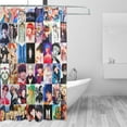 thumbnail image 3 of Kpop Bts Bathroom Shower Curtain,Bath Curtains Durable Waterproof Bath Curtain With 12 Hooks,72x72in, Adluts Girls Boys Bathroom Decor House Gifts, 3 of 7
