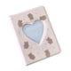 thumbnail image 1 of Álbum de fotos de 3 pulgadas, fundas para tarjetas fotográficas, soporte para tarjetas fotográficas hueco con forma de corazón de amor para oso café, 1 of 9