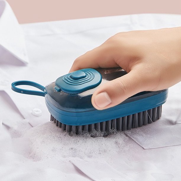Cepillo de limpieza para el hogar Lavado de ropa Zapatos Lavandería Cepillo suave (Azul) Likrtyny Para estrenar
