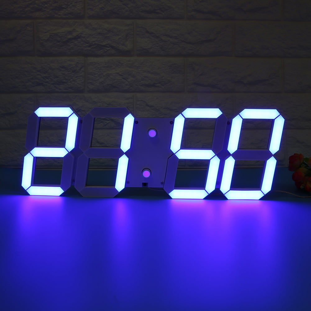 modern digital clock 3d modern digital clock 3d