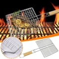 thumbnail image 1 of Wzzjkit Outdoor Camping Thick Barbecue Picnic BBQ Barbecue Grill, 1 of 8