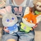 thumbnail image 3 of Zootopia Judy Hopps Nick Wilde Plush Toy Fox Bunny Doll Cute Birthday Gift, 3 of 5