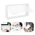 thumbnail image 2 of Miangastore Computer Desk Threading Hole Cover Rectangular 2Pack 6.5x3.3x1.1in, 2 of 8