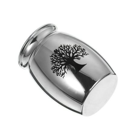 5 Pcs Urn Cremation Jewelry Memorial Gifts Casket Dad Silver