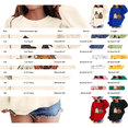 thumbnail image 4 of EnJoCho Little Girls Crewneck Pullover, Soft Cotton Long Sleeve Graphic, Fashion Oversized Sweatshirt for Halloween Trick-or-Treating Outdoor Casual Daily Wear, 4 of 7
