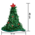 thumbnail image 3 of Sombreros De Navidad Sombrero De Papá Noel Sombrero De Árbol De Navidad Sombrero De Duende Bobina Sombrero De Papá Noel Para Adultos Feliz Navidad Fiesta De Carnaval Accesorios De Disfraces Jormftte 221169-2, 3 of 7