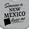 thumbnail image 4 of Inktastic Someone in New Mexico Loves Me Boys or Girls Baby Bib, 4 of 4