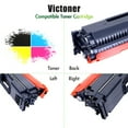 thumbnail image 4 of 4PACK Victoner TN810 Toner Cartidge Compatible for Brother MFC‐L9630CDN L9670CDN EX670W(Black CYAN Magenta Yellow), 4 of 11