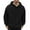 Mens Hoodies & Sweatshirts Black, variant on Casual Hoodies for Men Long Sleeve Sweatshirts Mens Pullover Solid Color Textured Basic Comfortable Slim Athletic Workout Sweatshirt & Hoodie Tops