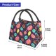 thumbnail image 2 of Fotbe Donuts1 Bolsa Térmica Portátil con Estampado, Bolsa de Entrega de Alimentos Aislada, Bolsa Reutilizable de Gran Capacidad para Comidas y Supermercado, 2 of 6