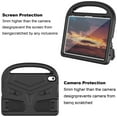 thumbnail image 3 of SaniMore for iPad 10th Generation 10.9" 2022 Kids Case, EVA Lightweight Case with Handle & Foldable Kickstand Shockproof Protective Case for iPad 10th Gen Girls Boys, Black, 3 of 9