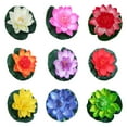 thumbnail image 4 of tredstone 5piece Float Artificial Flower Long-lasting Durability Eco-friendly Easy light purple 1Set, 4 of 6