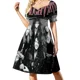 thumbnail image 2 of Camiseta clásica de la banda Slaughter.png Vestido de manga corta Vestidos de cumpleaños para mujeres Vestido de fiesta, 2 of 7