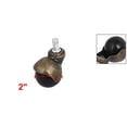 thumbnail image 4 of 2" Dia 11mm x 22mm Stem Swivel Hooded Ball Caster for Furniture Office Chair, 4 of 4