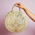 thumbnail image 4 of Silicone Keychain Bracelet With Leather Tassel Wristlet Key Ring Bangle Bead Accessory For Women And Girls, 4 of 4