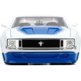 thumbnail image 6 of 1973 Ford Mustang Mach 1 "MSP" White Metallic and Blue "Bigtime Muscle" Series 1/24 Diecast Model Car by Jada(Selections May Vary), 6 of 8