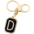 thumbnail image 1 of Letter Keychain,26 Letters A-Z Decorative Letter Keychain,Name Keychain for Women Girls Men Teenager Gift, 1 of 2