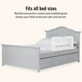 thumbnail image 4 of Dream On Me Lilibet Twin/Full/Queen Mesh Safety Bed Rail Single Pack, 23*40, 4 of 6
