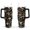 Black-68, variant on 40oz Colorful Botanical Mushroom Stainless Steel Flip Straw Tumbler Spill Proof Travel Cup Double Wall Vacuum Insulated Coffee Mug with Top Handle