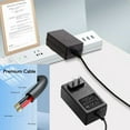 thumbnail image 5 of 2-Prong 16.8V AC DC Adapter for A-iper Scuba S1 14.4V 7800mAh 112.32Wh Li-ion Battery Cordless Automatic Wall-climing Robotic Inground Pool Cleaner 16.8VDC Power Supply Charger PSU, 5 of 5