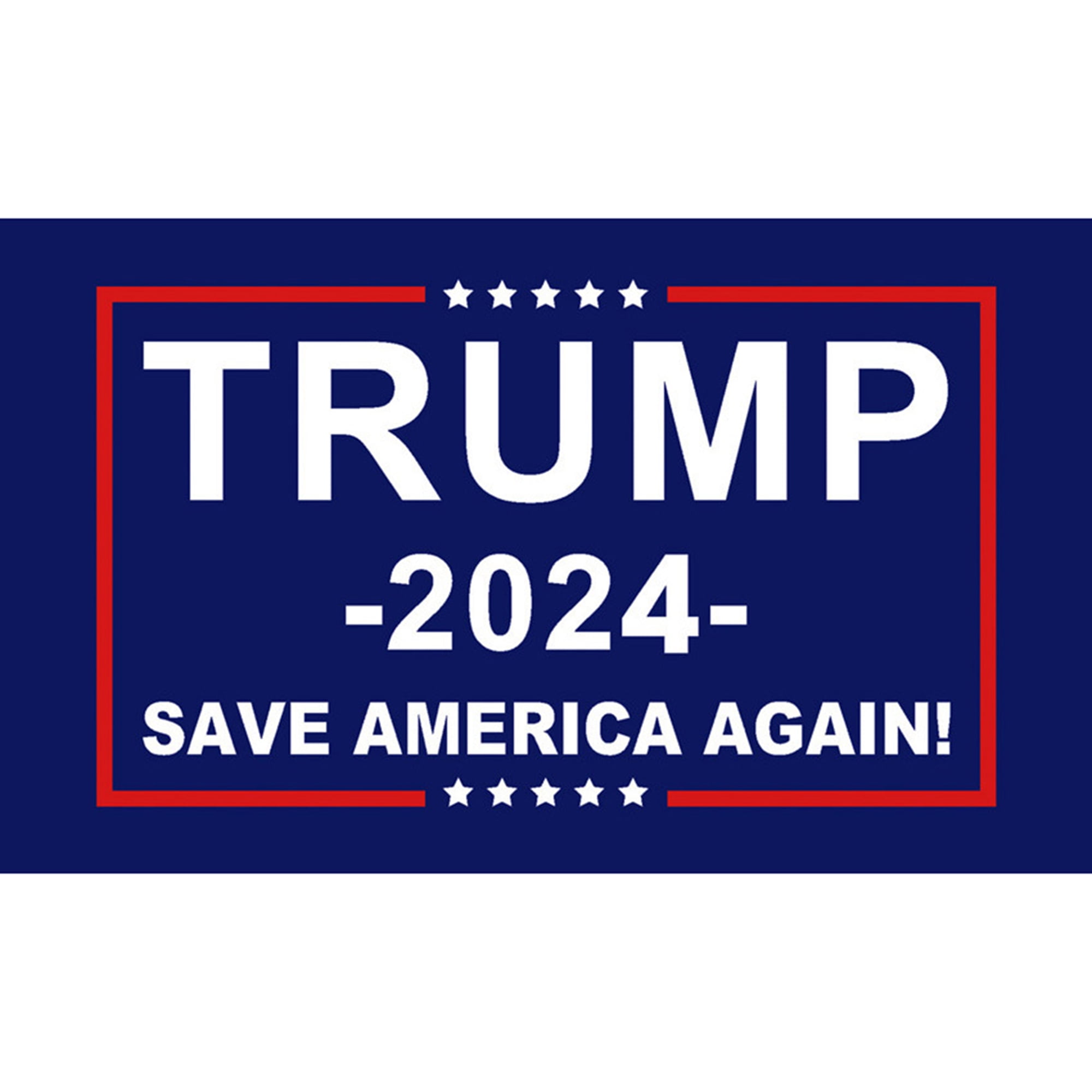 10Pcs Trump 2024 Large Flags 3x5ft USA Presidential Election Donald Trump Banner 