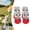 red1, variant on TELOLY 4Pcs Dog Socks,Strawberry Pattern Paw Socks,Paw Fit Dog Socks to Prevent Licking Paws,Pink1