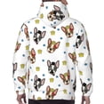 thumbnail image 5 of Hoodies for Men - Cute French Bulldog Crown Long Sleeve Comfrt Men'S Fashion Hoodies & Sweatshirts, Sweatshirts for Men Hoodies Pullover Clothing Clothes with Pouch, 5 of 7